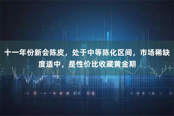 十一年份新会陈皮，处于中等陈化区间，市场稀缺度适中，是性价比收藏黄金期